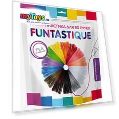 Комплект PLA-пластика Funtastique для 3д ручек, 12 цветов