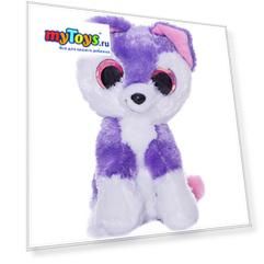 Мягкая игрушка Lumo Stars Волк Susi 15 см., фиолетовый