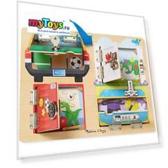 Бизиборд Melissa & Doug "Доска с замочками"
