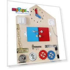 Бизиборд Краснокамская игрушка "Я сам"