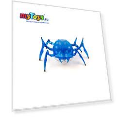 Микро-робот "Жук Скарабей", синий, Hexbug