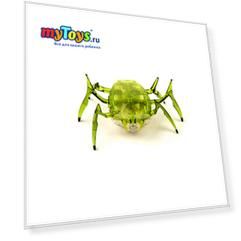 Микро-робот "Жук Скарабей", зеленый, Hexbug