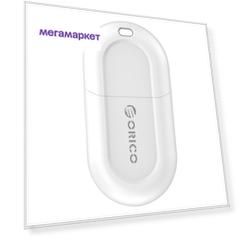 Bluetooth адаптер Orico BTA-408-WH белый (ЦБ-00000615)