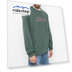 Свитшот ALLTIMERS Embroidered Heavyweight Broadway Crew Alpine Green 2022