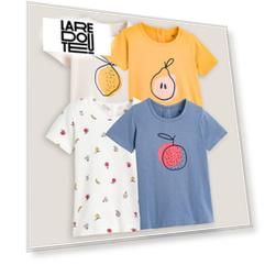 Комплект из четырех футболок с LA REDOUTE COLLECTIONS