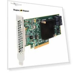 Intel Контроллер Intel RAID Controller RS3UC080J (SAS/SATA, JBOD, 8-ports) #RS3UC080J