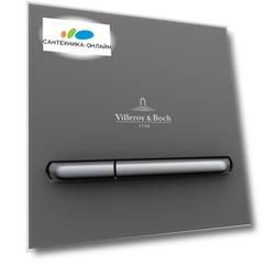 Кнопка смыва Villeroy & Boch Viconnect 92218069 хром матовый
