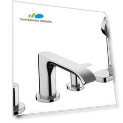 Смеситель Hansgrohe Vivenis 75444000 на борт ванны, хром