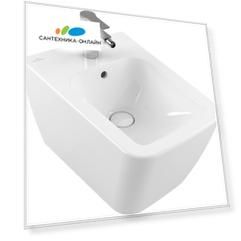 Биде подвесное Villeroy & Boch Finion 446500R1 alpin, ceramicplus