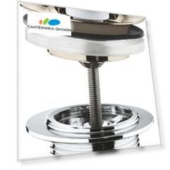 Донный клапан для раковины Grohe 65807BE0 никель