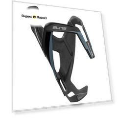 Флягодержатель ELITE Vico, карбон, синий рисунок, EL0156155