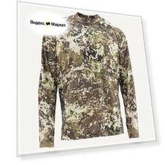 Simms Водолазка SolarFlex LS Crewneck - Print river camo, M активный отдых