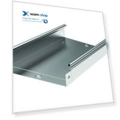Лоток листовой неперфорированный DKC 35014ZL (ШxВxД) 200x50x2000 мм, сталь, цинк-ламель, "S5 Combitech" (уп/8 шт)