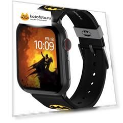 Ремешок MobyFox для APPLE Watch DC Batman Icon Black ST-WNR22DCC2001