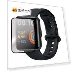 Защитное стекло Red Line для Xiaomi Redmi Watch 2 Lite PMMA 3D Black УТ000029957