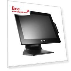 Сенсорный POS терминал CAS POS-1 black MSR OZ0PO8000GCI0514