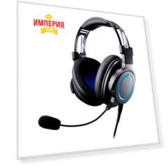 Компьютерная гарнитура Audio-Technica ATH-G1WL черный/синий