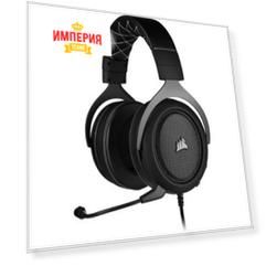 Компьютерная гарнитура Corsair HS60 Pro Surround черный матовый/белый (ca-9011213-eu)