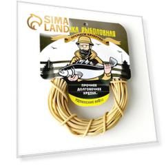 Резинка рыболовная Fishing Gum №1, 1,5 мм, в мотке, 10 м, цвет песочный