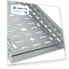 Лоток листовой перфорированный DKC 3530212HDZ (ШxВxД) 100x80x3000 мм, сталь, горячеоцинкованная, "S5 Combitech" (уп/2 шт)