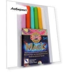 Фломастеры Magic, 5 цветов + 1