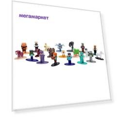 Набор фигурок Nano Metalfigs: Minecraft – Wave 6 (20 шт.)