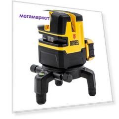 Лазерный уровень DENZEL LX 05 Red 20м 635нм 35071