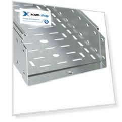 Лоток листовой перфорированный DKC 3534110ZL (ШxВxД) 100x100x3000 мм, сталь, цинк-ламель, "S5 Combitech" (уп/2 шт)