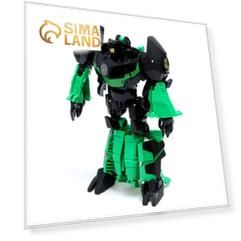 Робот «Динобот», трансформируется