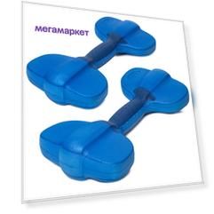Пара гантелей Mad Wave Dumbbells For Aquaaerobics Pair 1 Пара по 0,25 кг синий