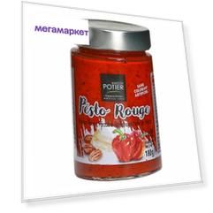 Соус Potier Тартинад с красным перцем, сыром Пекорино и орехами Пекан 180 г