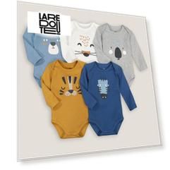 Комплект из 5 боди с LaRedoute