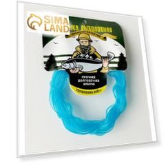 Резинка рыболовная Fishing Gum №1, 2 мм, в мотке, 10 м, цвет голубой/прозрачный