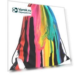 Мешок для обуви Erich Krause Color Drips 365*440мм