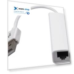 Адаптер Red Line УТ000022790 USB A/Ethernet, 100Mbit, белый