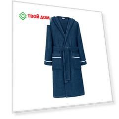Халат детский Togas Круиз синий XL (р. 170 см)