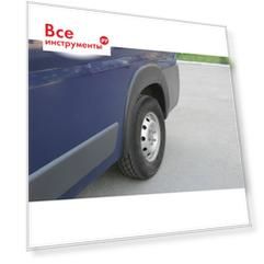 Расширители колесных арок для Citroen Jumper 2006-2013 (250 кузов) Русская Артель