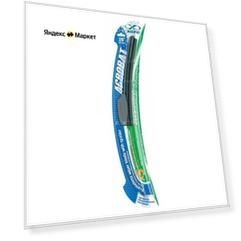 Щетка стеклоочистителя хорс Акробат 26"/ 650 мм, бескаркасная, каучук