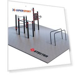 STECTER Проект "Воркаут площадка для коттеджа 1-5"