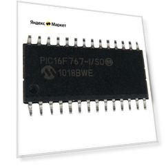 PIC16F767 Микроконтроллер PIC NXP , SOP