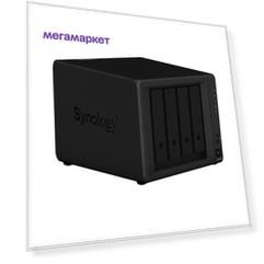 Сетевое хранилище данных Synology DS420+ black (10002732625)