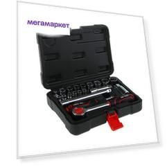 Набор бит и головок Top Tools, 1/4", 3/8", 20 шт.