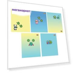 Тетрадь общая Academy Style 48 листов А5 на скрепке в клетку в ассортименте