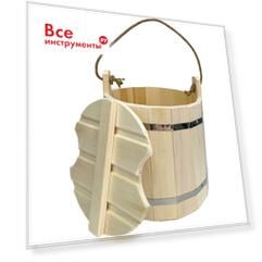 Бондарное ведро Бацькина баня 30058
