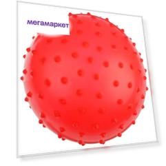 Мячик массажный, матовый пластизоль, d=20 см, 50 г, МИКС
