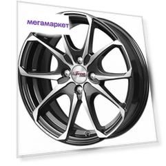 Диски R16 4x100 6J ET45 D54,1 iFree Такеши (КС877-13) Блэк Джек