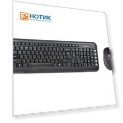 Клавиатура + мышь беспроводная A4Tech V-Track 7200N, Wireless/USB, Черный 7200N
