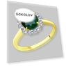 Кольца из желтого золота 585 пробы Вес 1.87