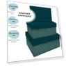 Подарочные коробки Цвет emerald