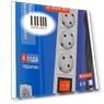 Сетевые фильтры и удлинители Цвет белый